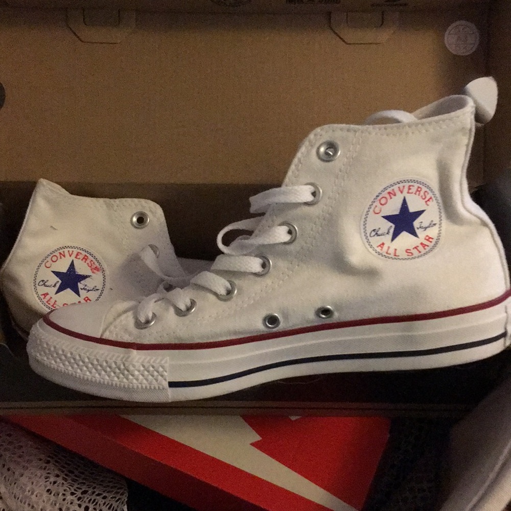 Converse high top WHITE